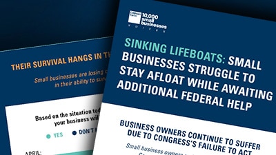 Sinking Lifeboats – Small Businesses Struggle to Stay Afloat While Awaiting Federal Help