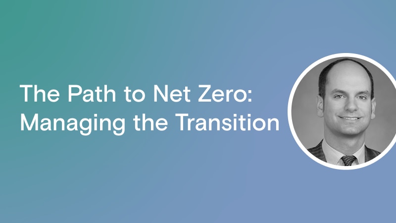 The Path to Net Zero: Managing the Transition