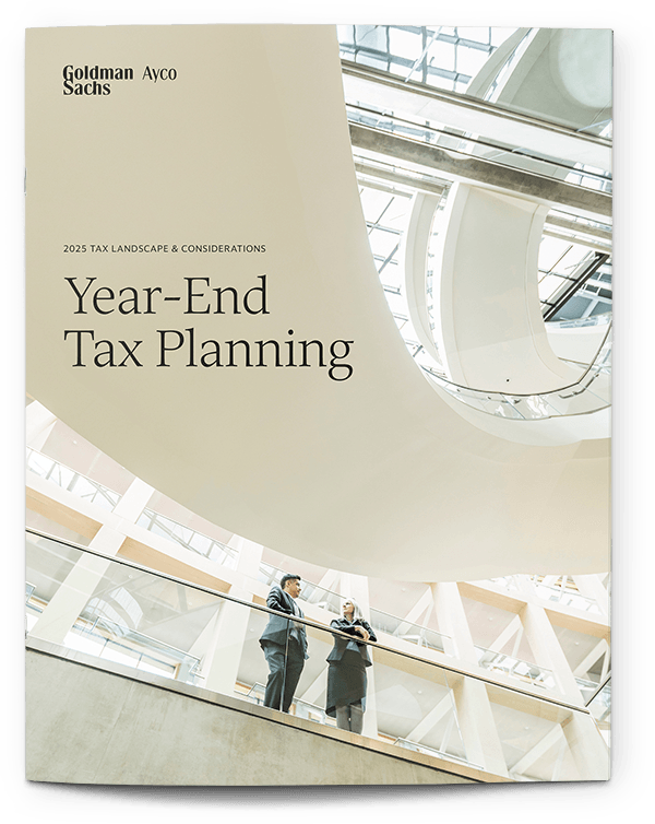 Year End Tax Planning guide cover
