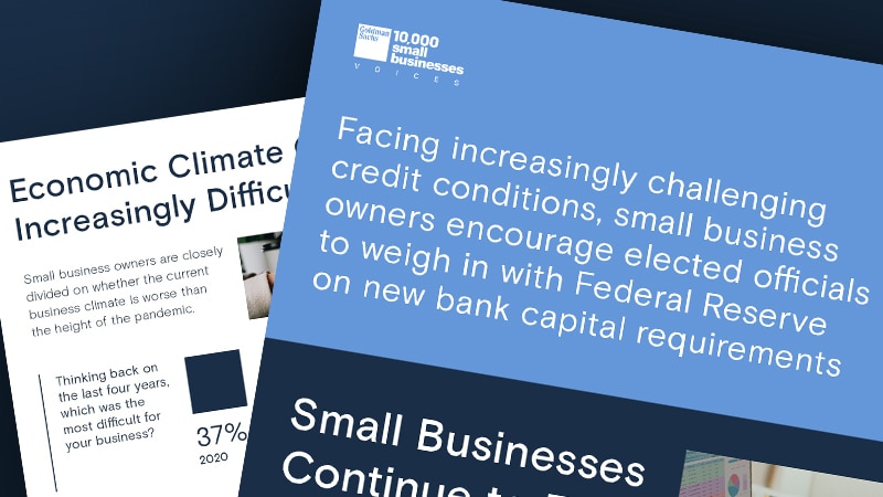 Survey: Small Businesses Continue to Face Capital Crunch