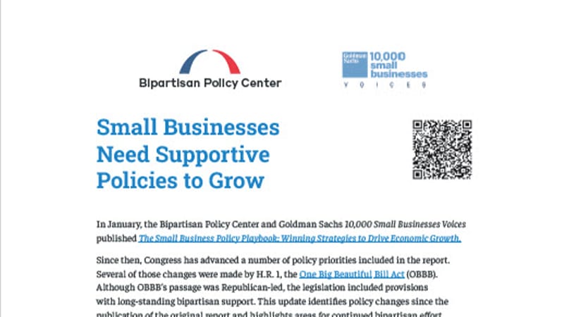 Small Businesses Need Supportive Policies to Grow Card Image