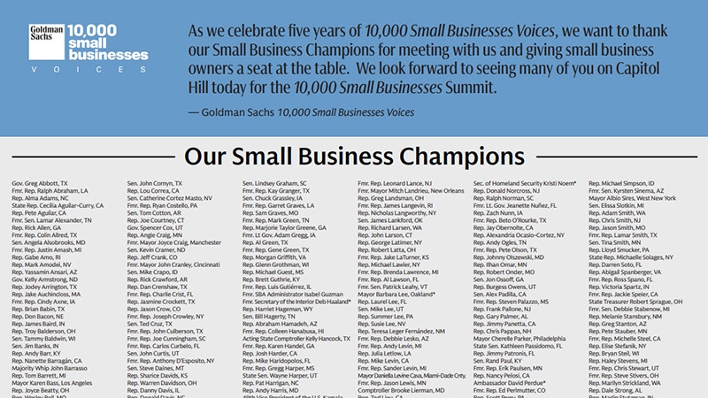 Our Small Business Champions Card Image