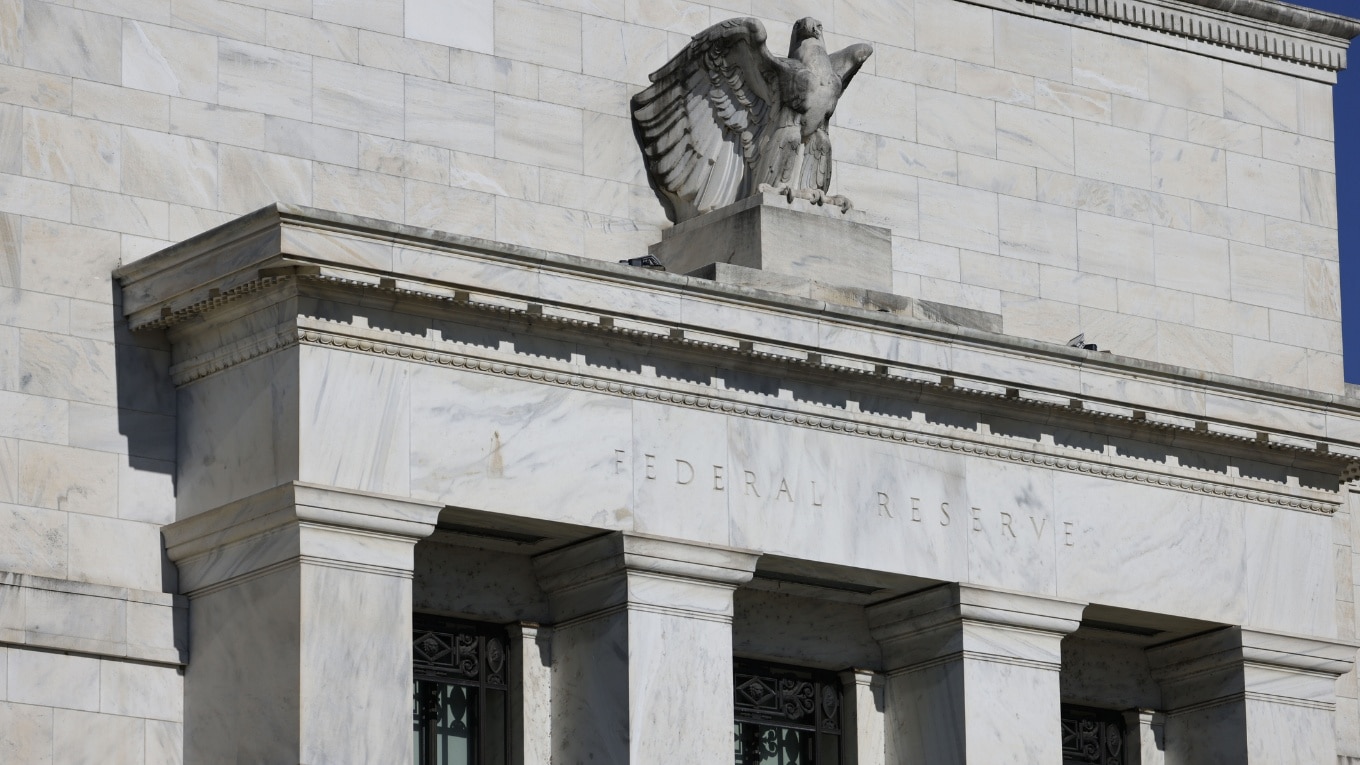 The Federal Reserve building in Washington