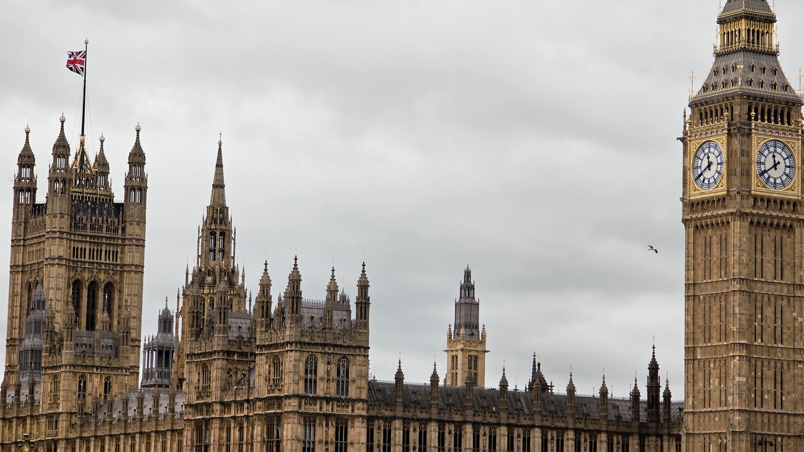 The Houses of Parliament in London.