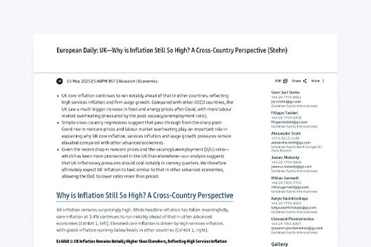 Why is UK inflation still so high?