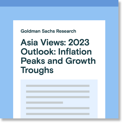 Asia Views: 2023 Outlook: Inflation Peaks and Growth Troughs