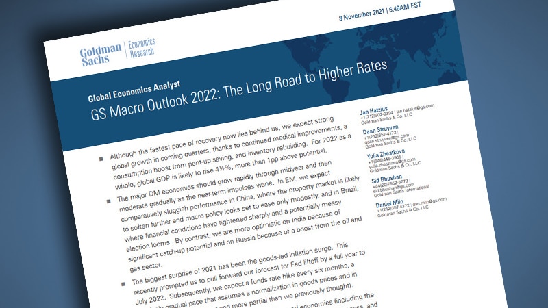 Outlook 2022: The Long Road to Higher Rates