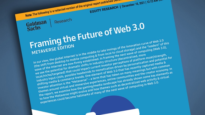 Framing the Future of Web 3.0: Metaverse Edition