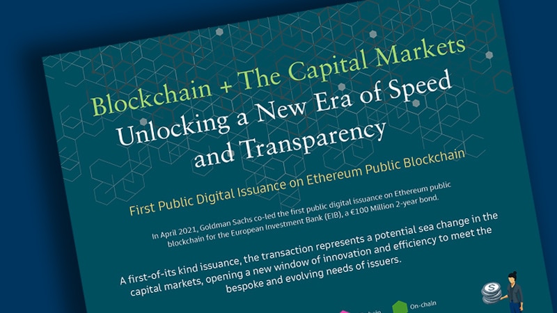 Blockchain + The Capital Markets: Unlocking a New Era of Speed and Transparency