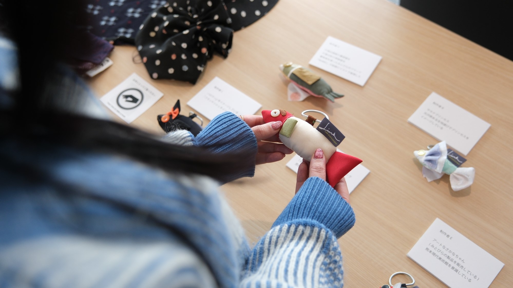 展覧会期間中にはワークショップも開催されました